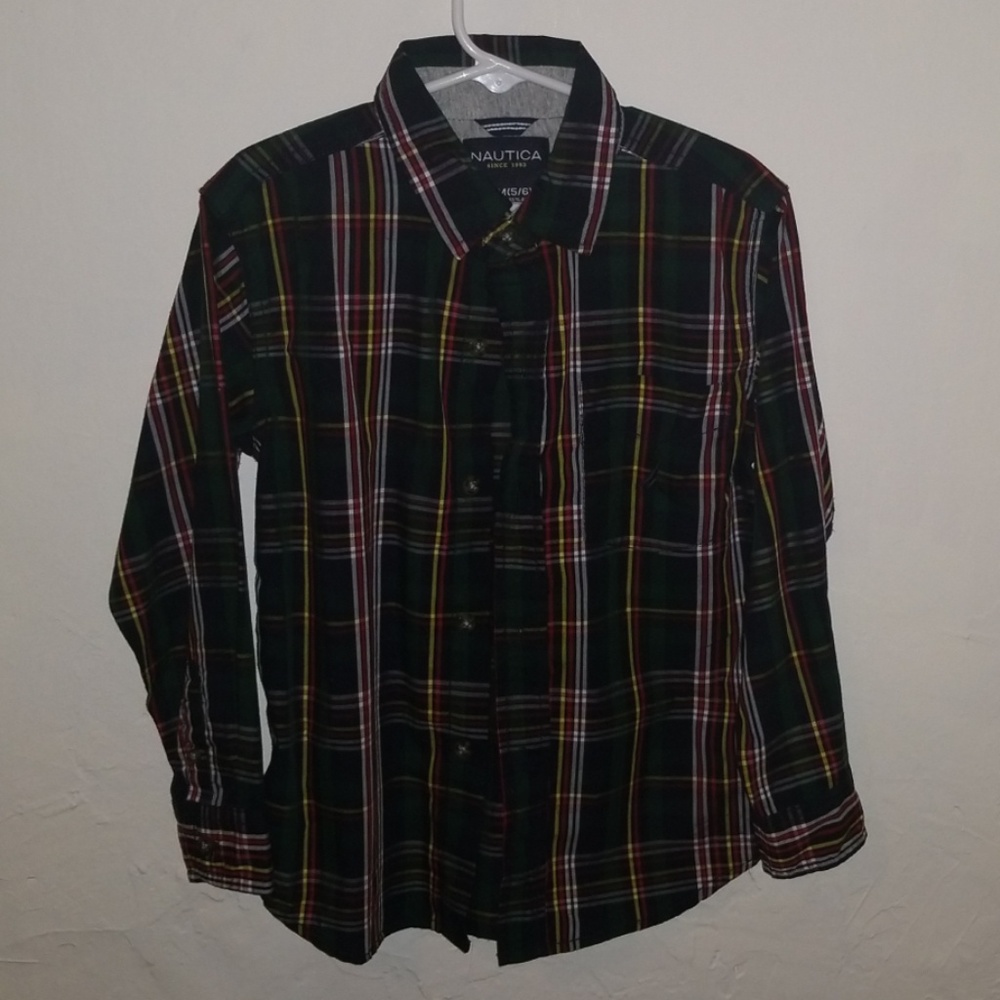 Dressy kids button down shirt